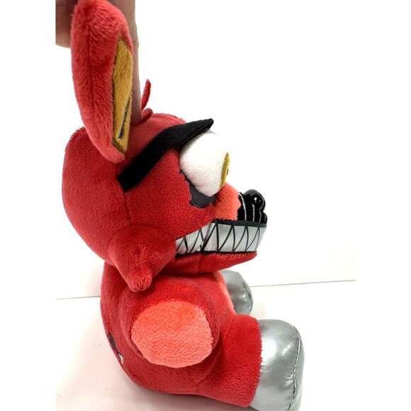 Funko Five Nights At Freddy's Nightmare Foxy Red Fox 8" Plush 2016 No Tush Tag - Picture 5 of 8